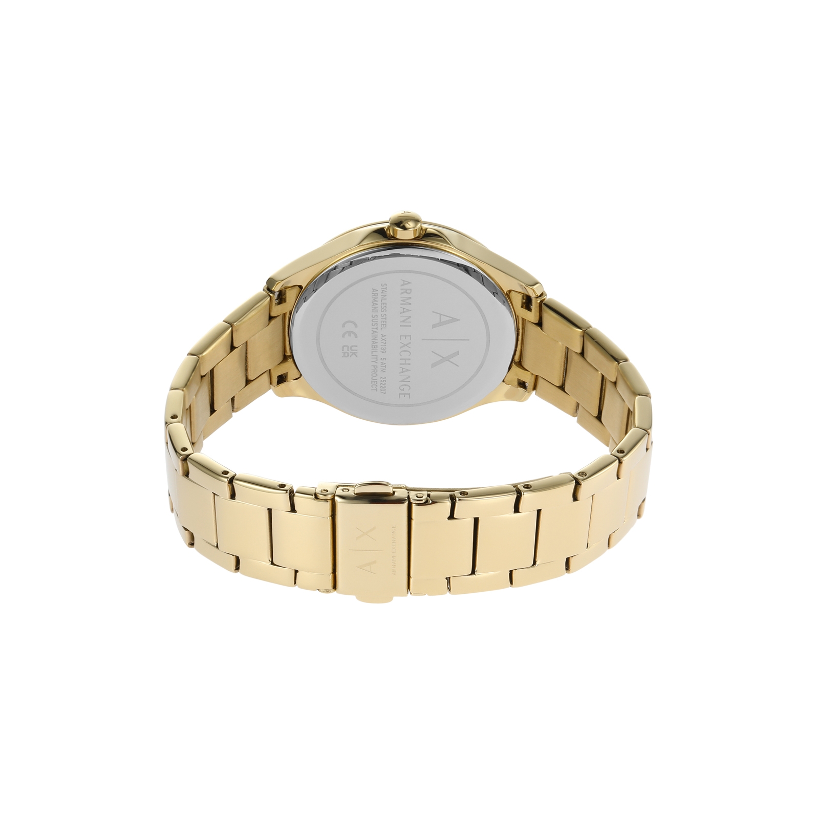 Armani Exchange Gold Watch AX7139SET