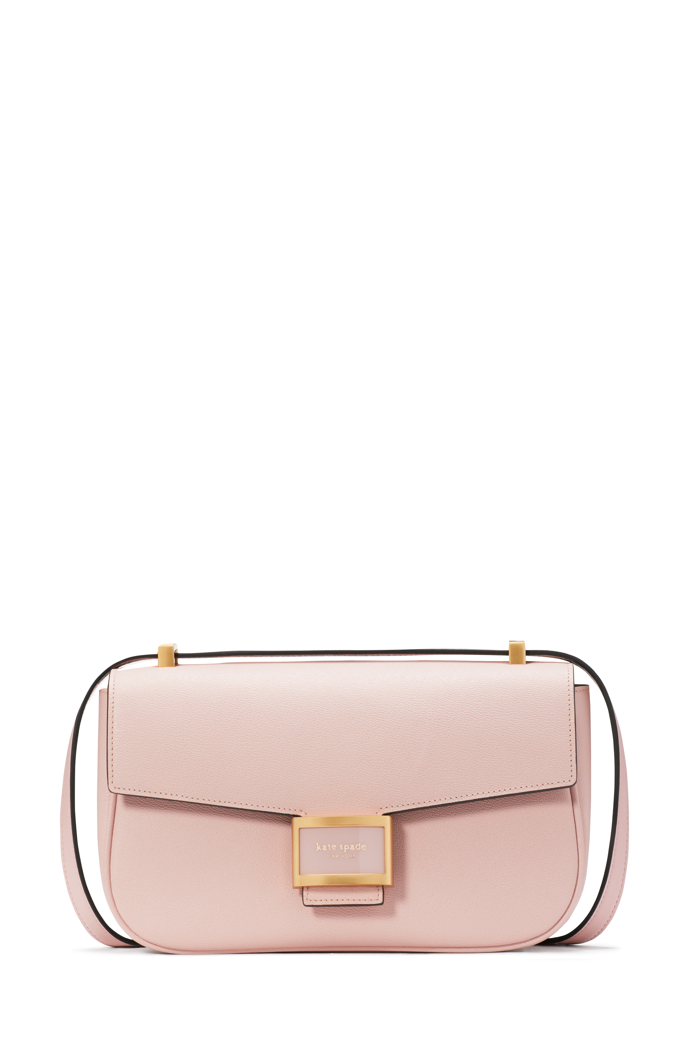 KATY TEXTURED LEATHER shoulder bag