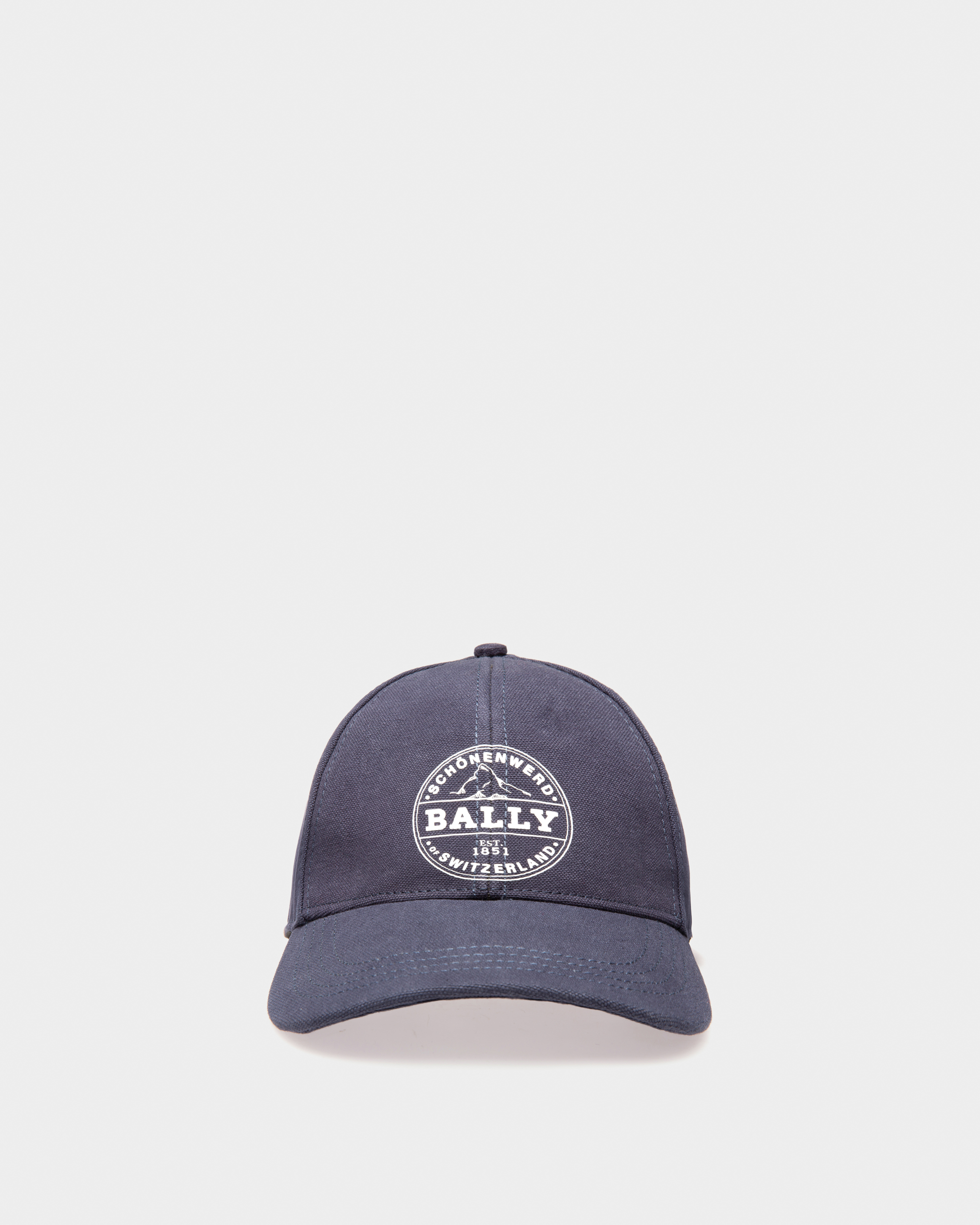 Organic Cotton Baseball Cap In Navy