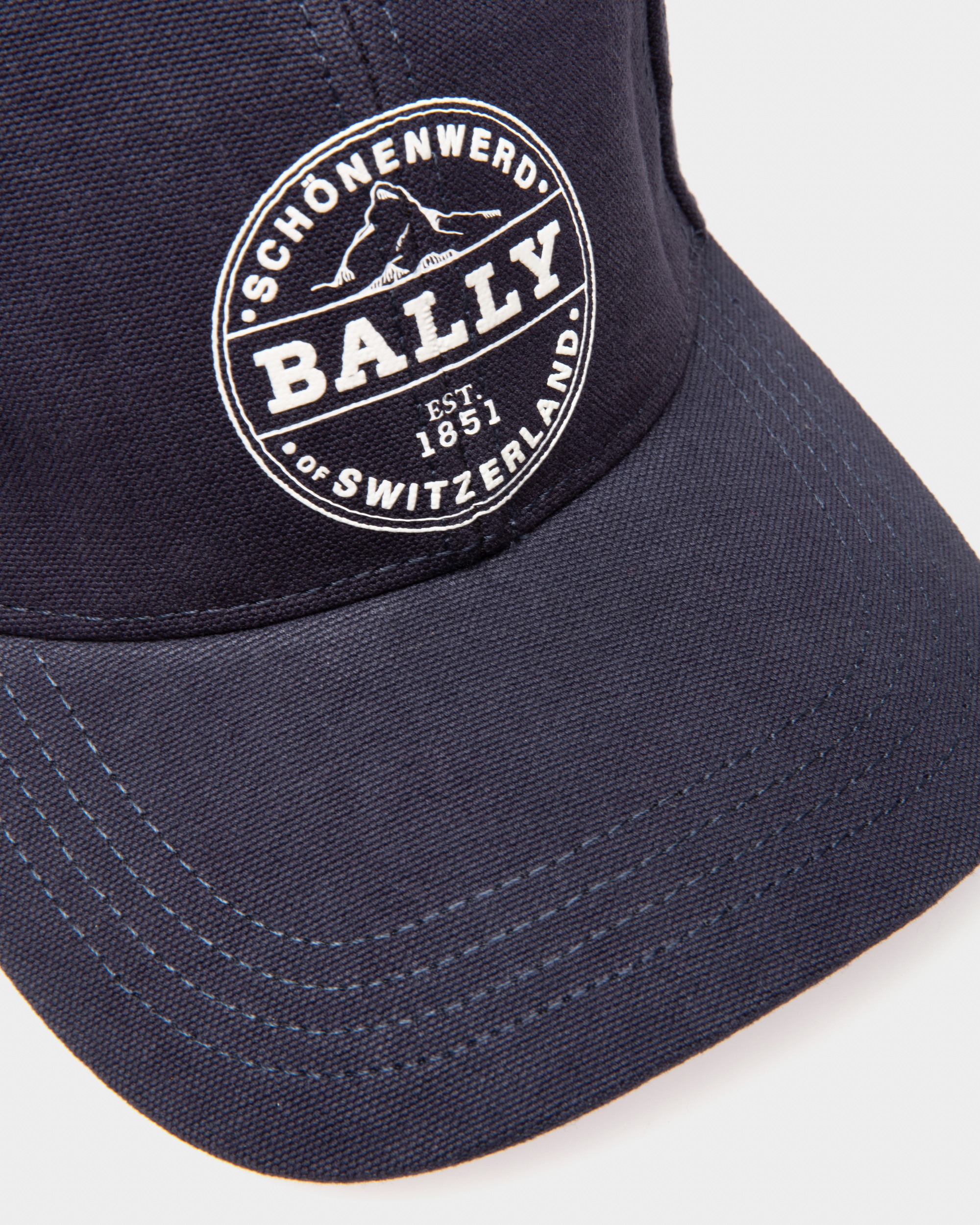 Organic Cotton Baseball Cap In Navy