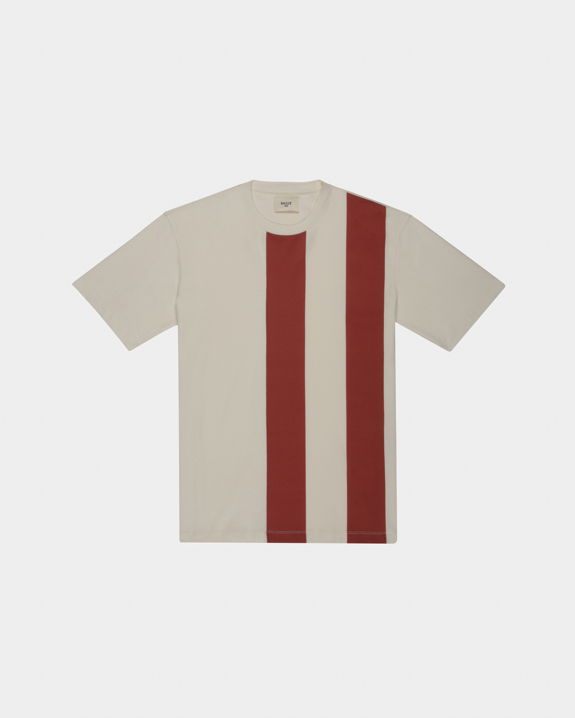 Organic Cotton T-Shirt In Bone