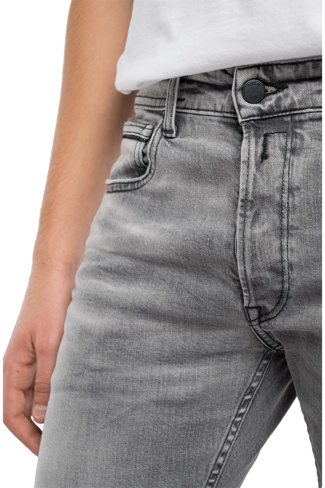 Pants 10.5 OZ BLACK SUPER STRETCH DENIM