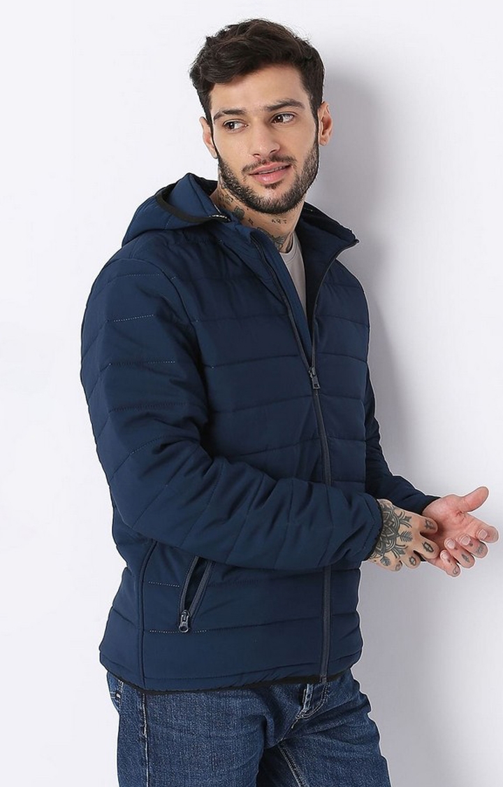Leonardo Hooded Zip-Front Jacket