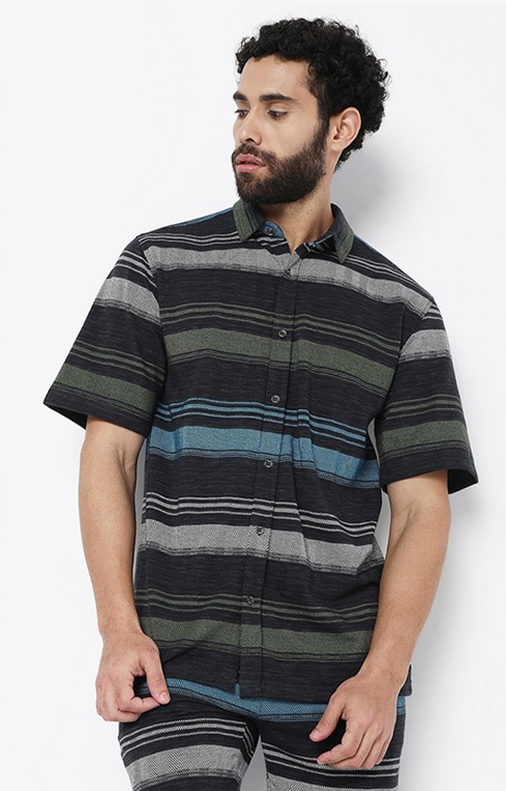 GAS | Dario Striped Regular Fit Polycotton Shirt