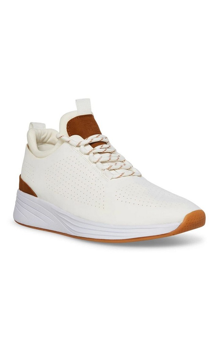 P-Sean White Sneakers