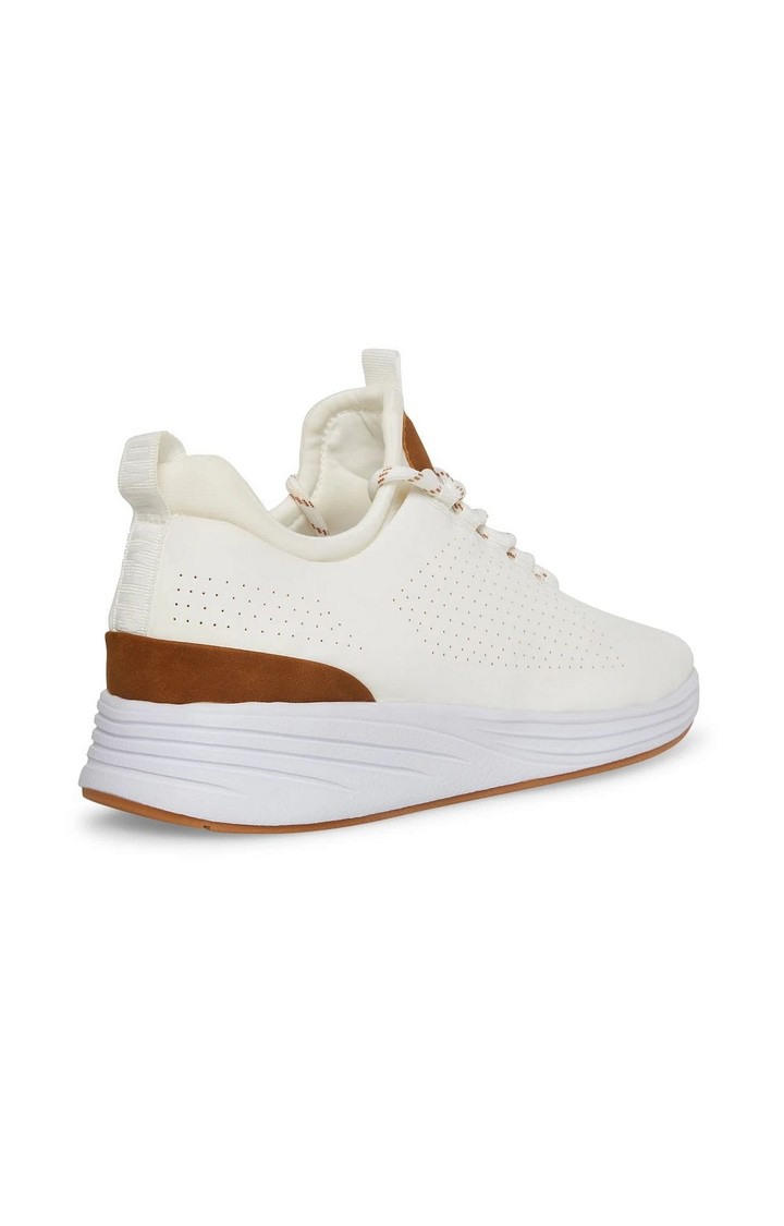 P-Sean White Sneakers