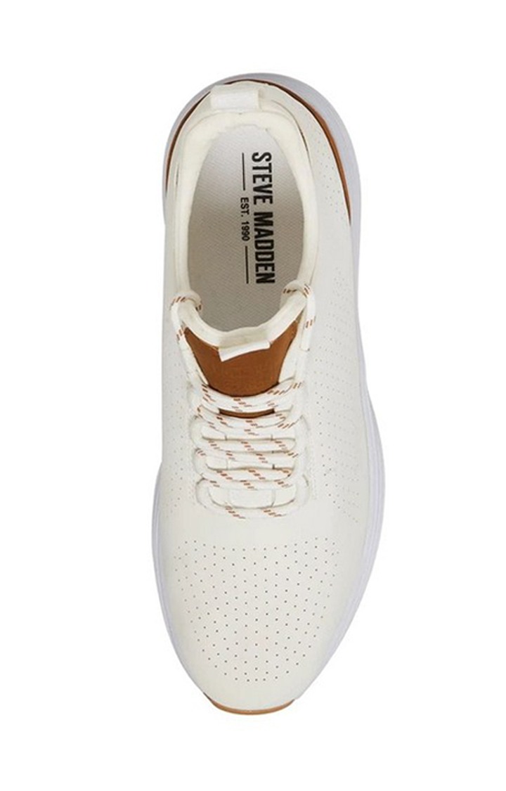 P-Sean White Sneakers