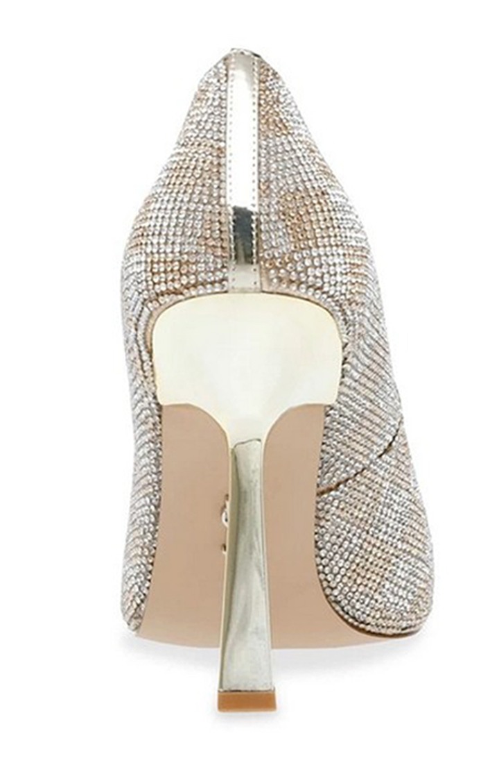 Priscilla-R Gold Pumps