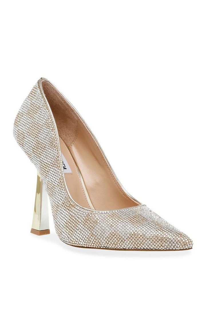 Priscilla-R Gold Pumps