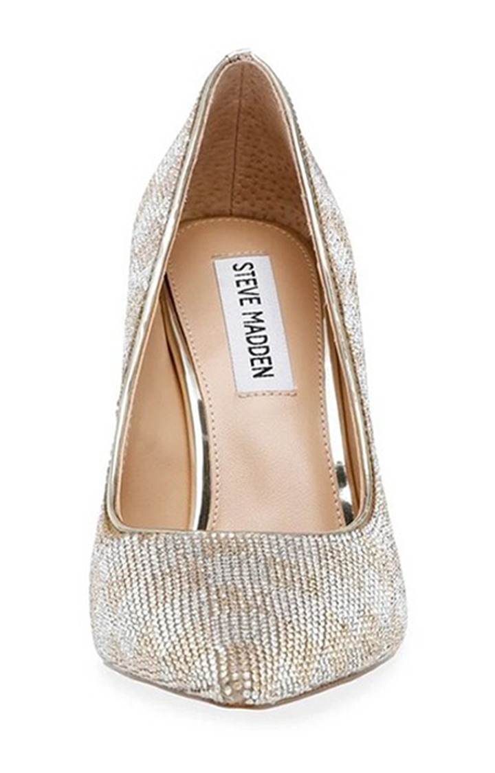 Priscilla-R Gold Pumps