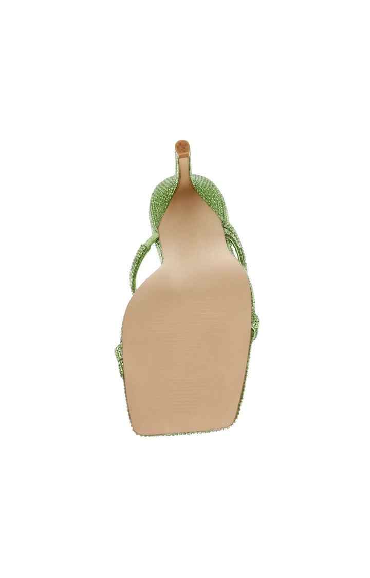 Annual Green Heel Sandals