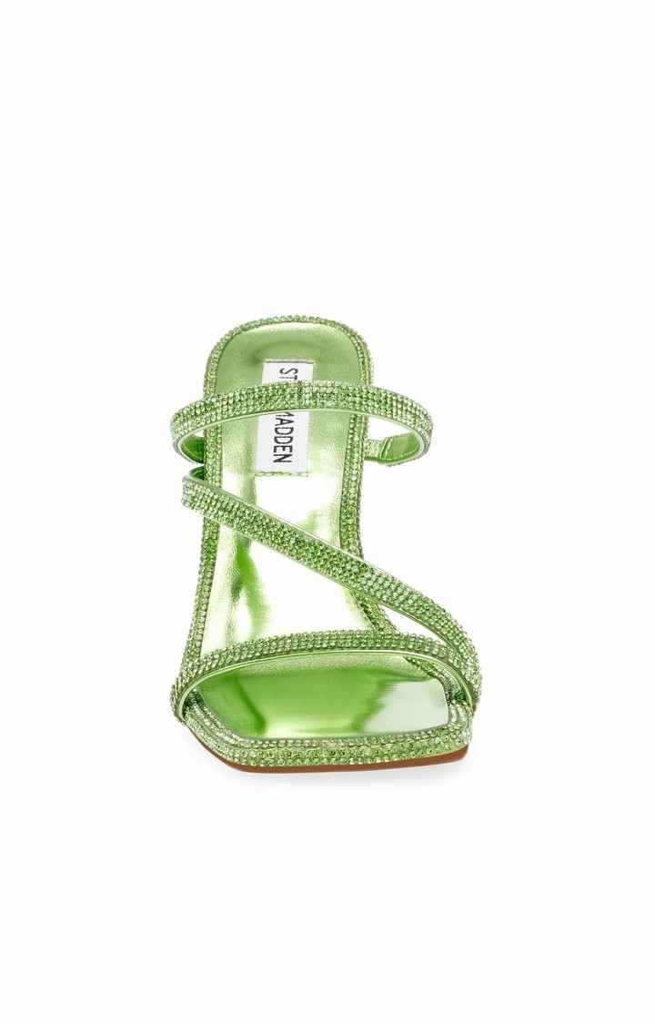 Annual Green Heel Sandals