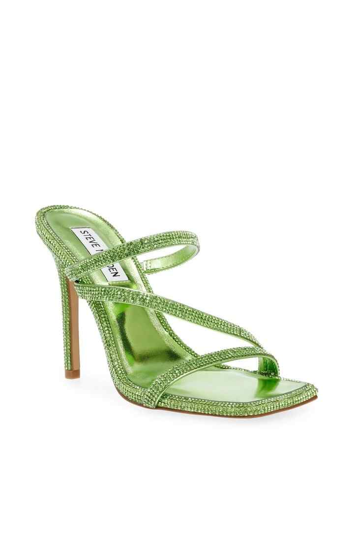 Annual Green Heel Sandals
