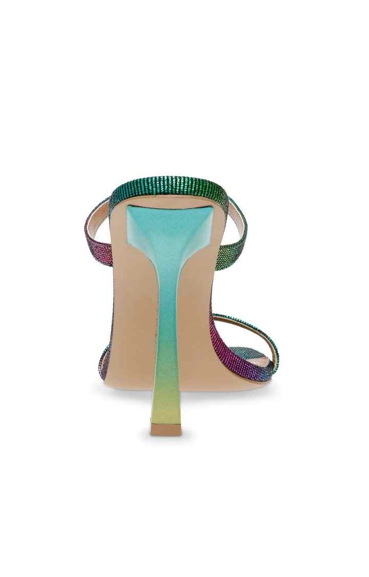 Lunah Green Heel Sandals