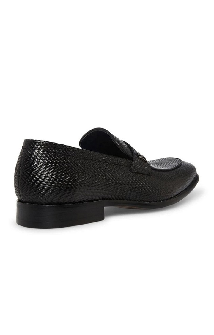 Vincent Black Tie-Ups & Dress Loafers