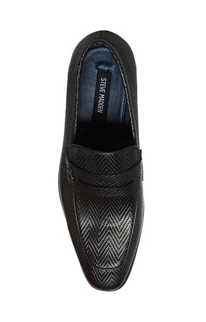 Vincent Black Tie-Ups & Dress Loafers