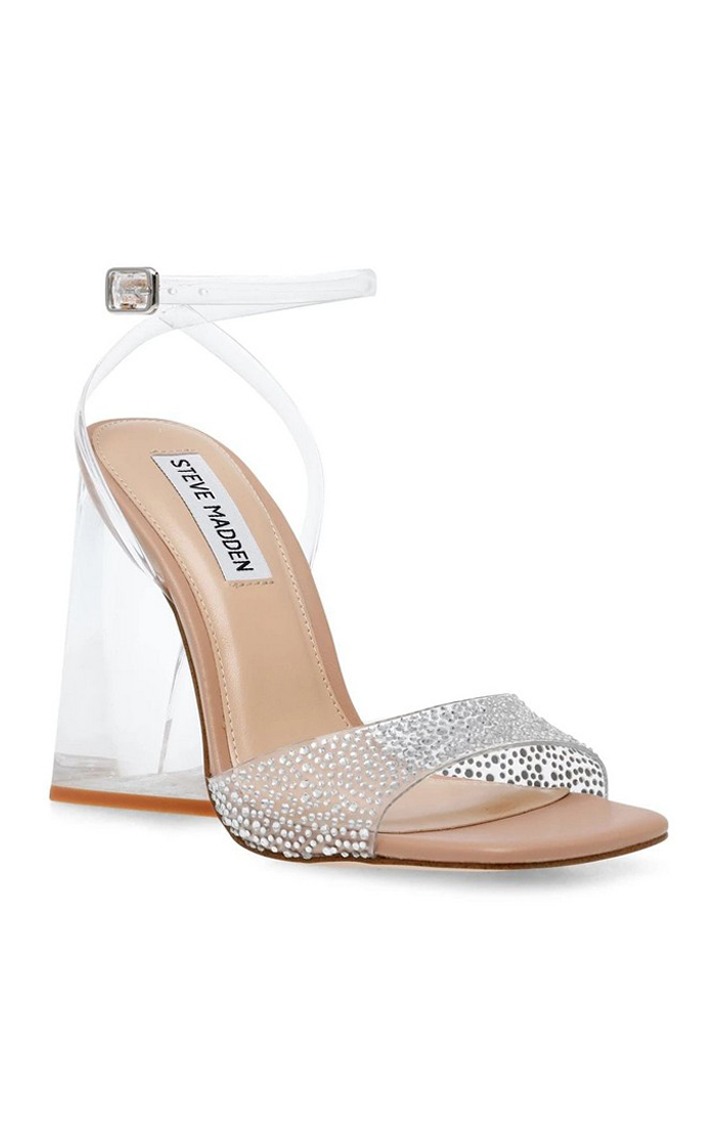 Nightout-R Silver Heel Sandals