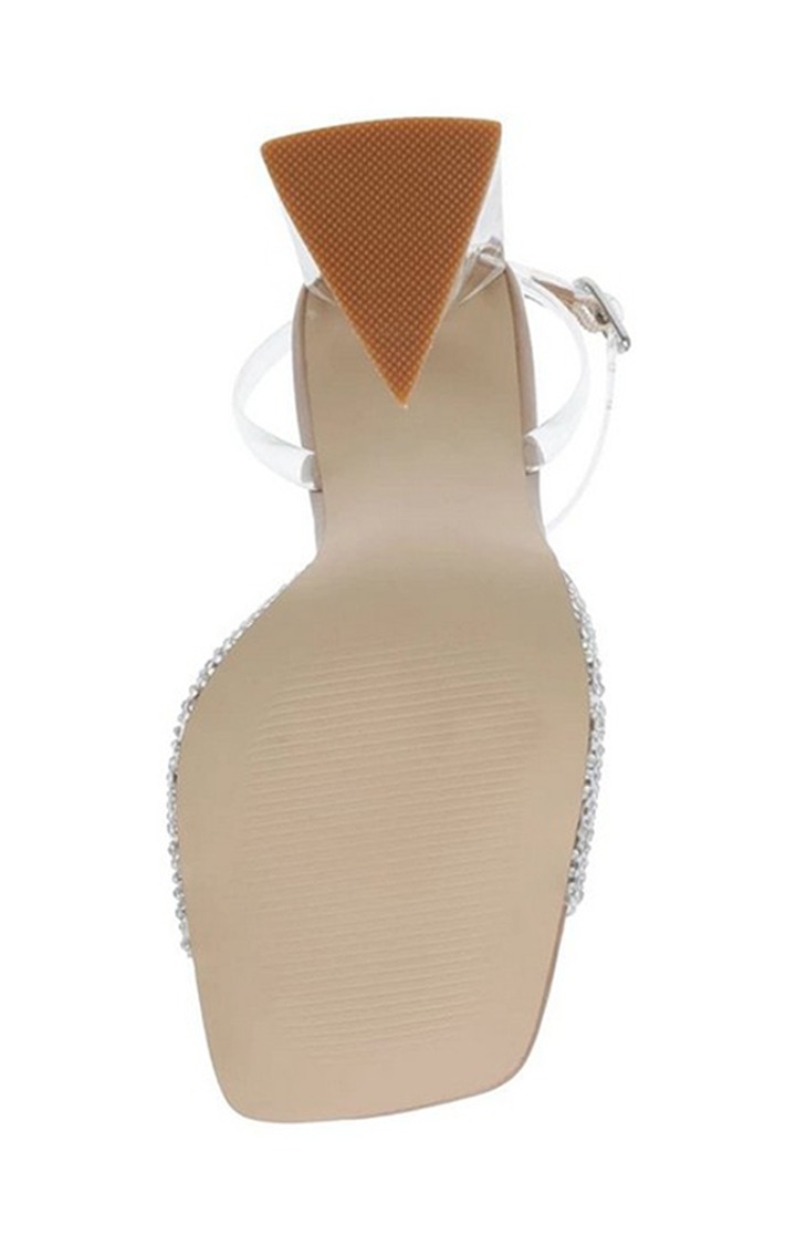 Nightout-R Silver Heel Sandals