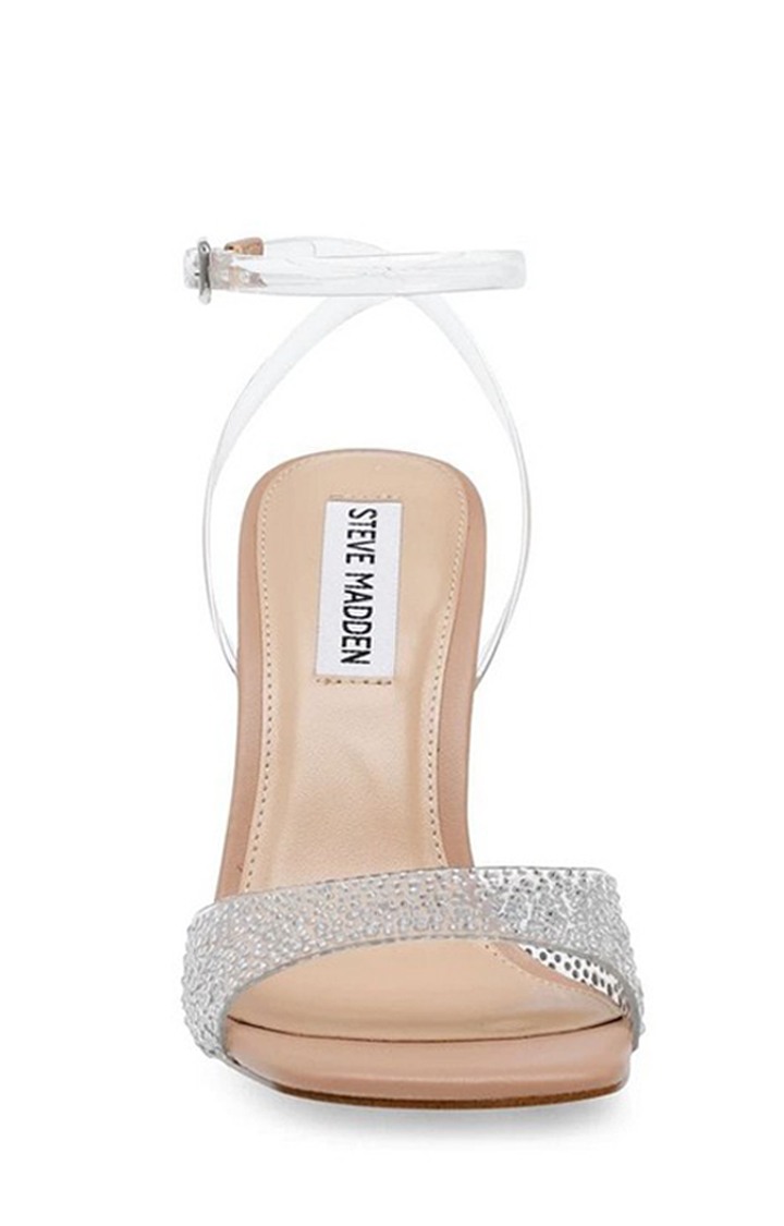 Nightout-R Silver Heel Sandals