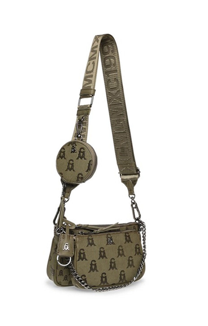 Burgentx Green Handbags