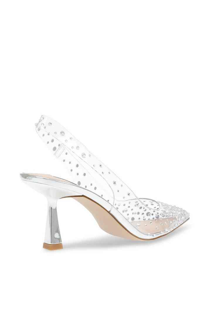 Loire Silver Pumps