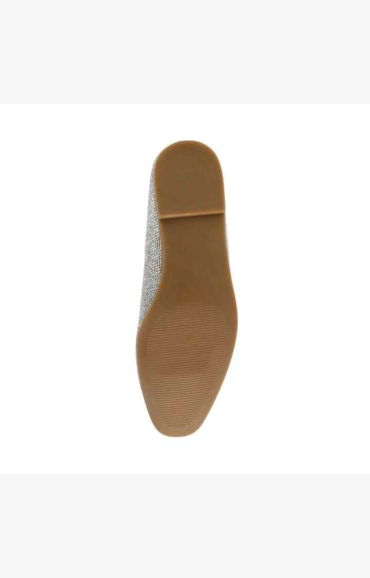 Corral-R Silver Closed Flats & Ballerinas