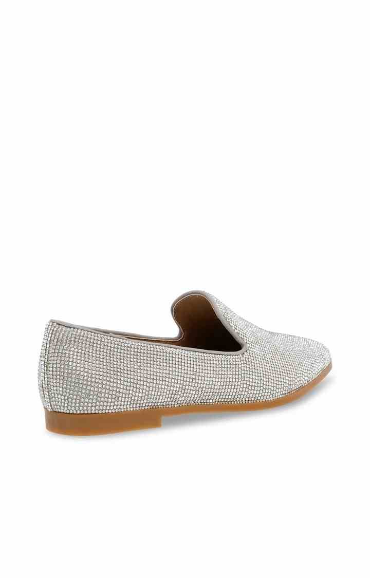 Corral-R Silver Closed Flats & Ballerinas