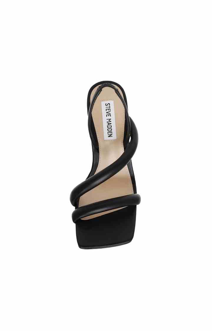 Elizabeth Black Heel Sandals