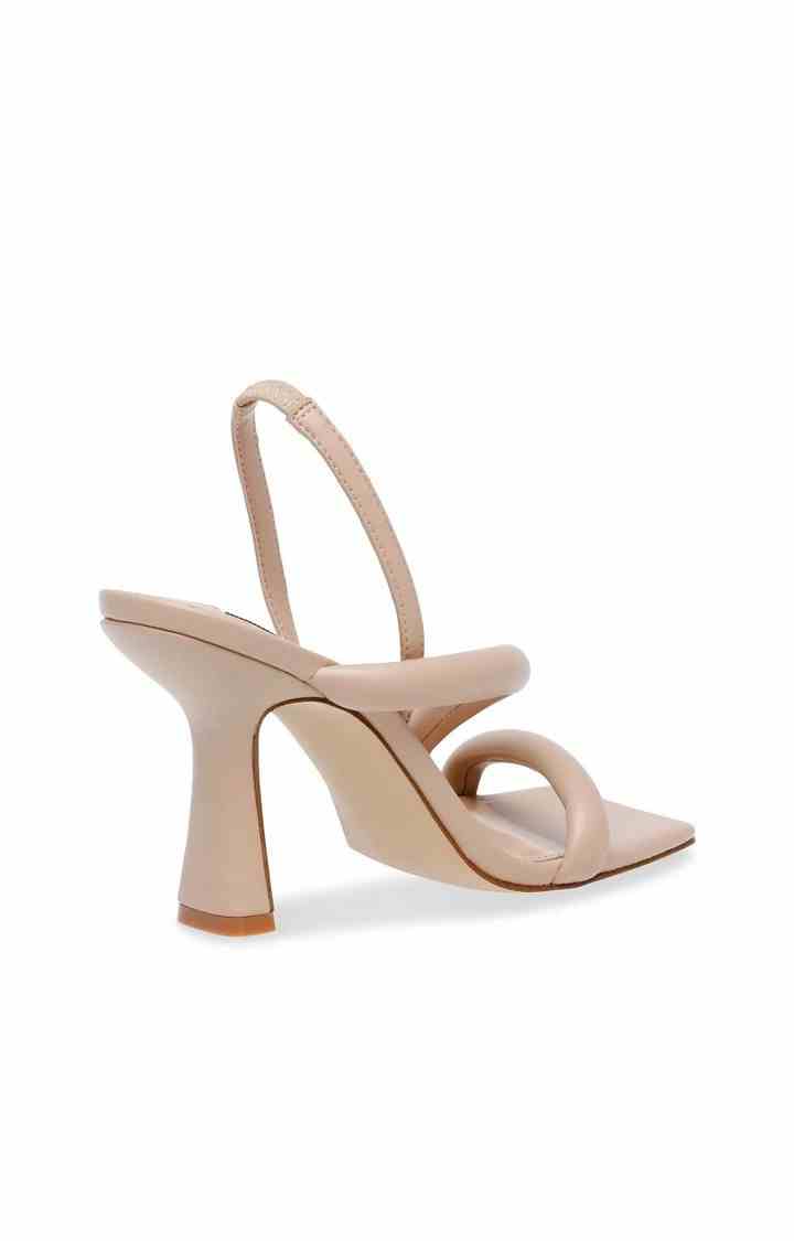 Elizabeth Natural Heel Sandals