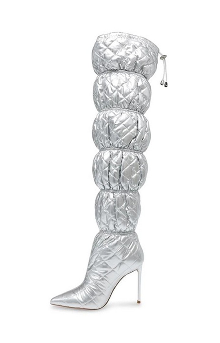 Silhouette Silver Boots