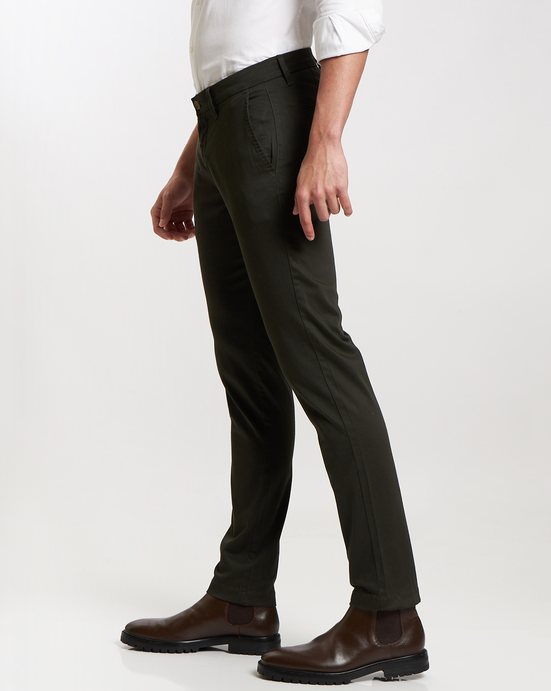 Men's Solid Chino
