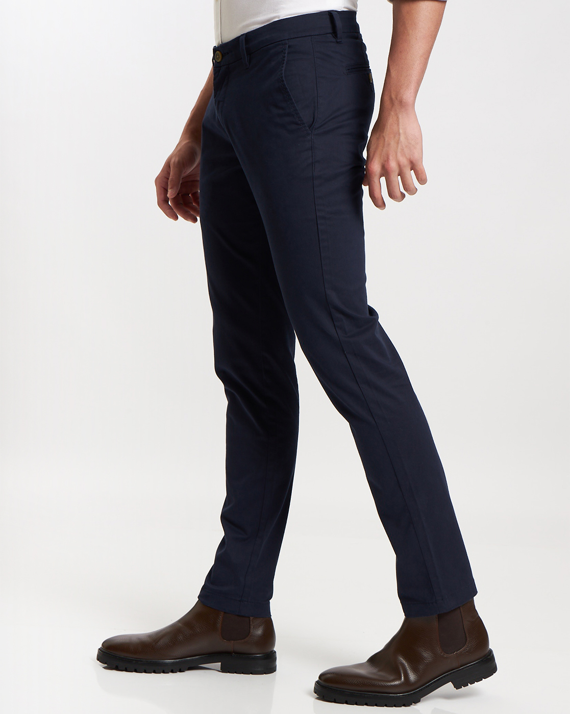 Men's Solid Chino