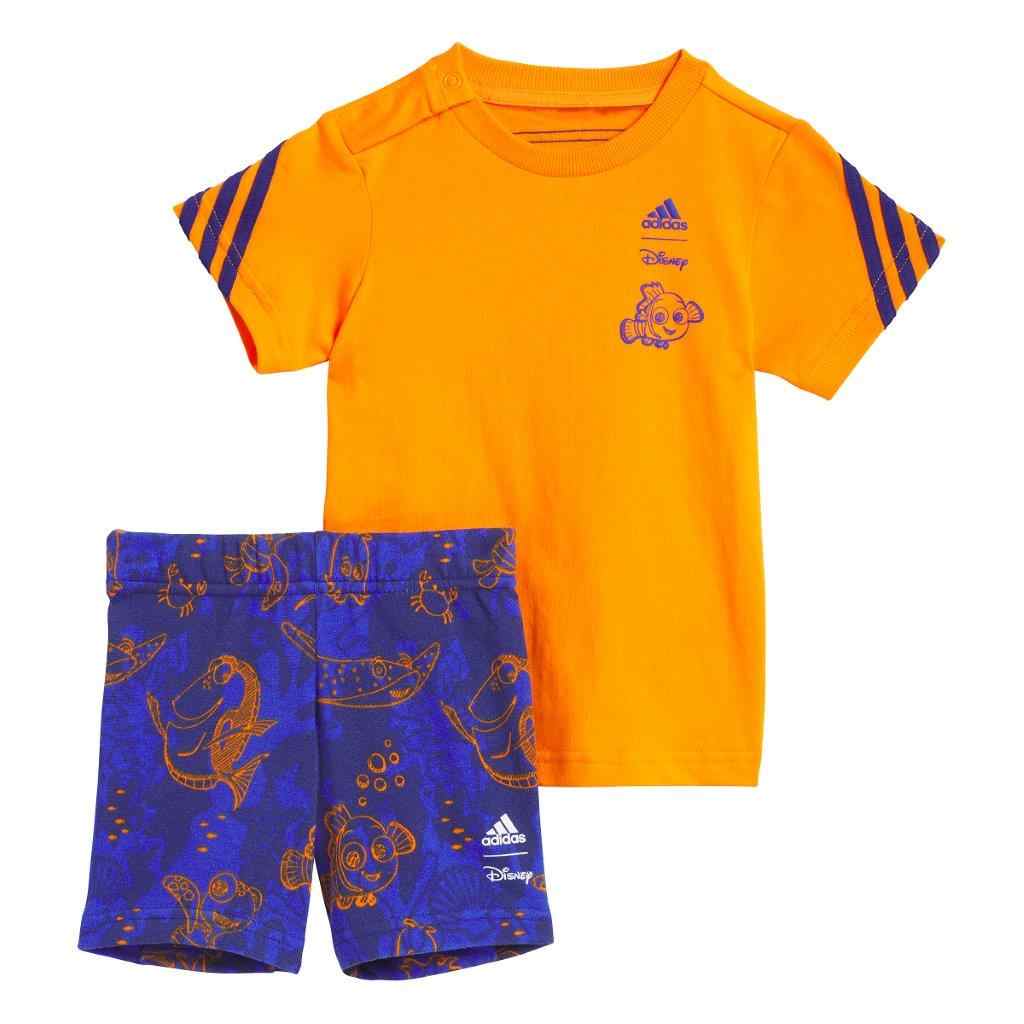 Adidas Kids Unisex Tracksuit Orange
