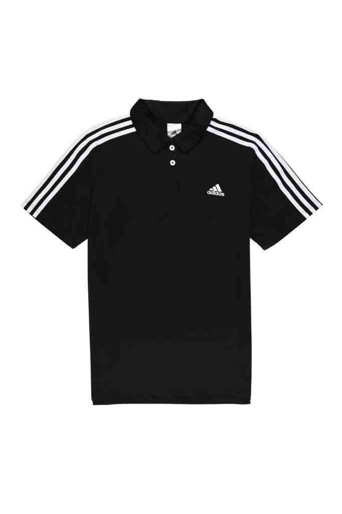 Adidas Kids Boys Polo Shirts Black