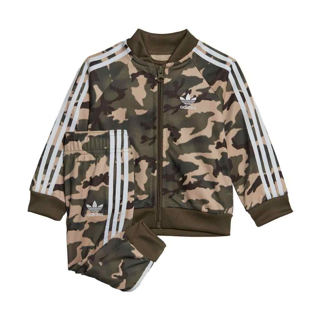 Adidas Kids Unisex Tracksuit Green