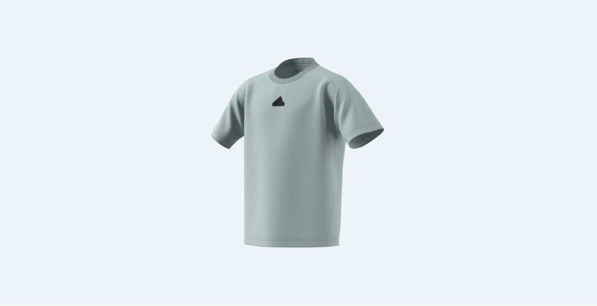 Adidas Kids Unisex T-Shirts Grey