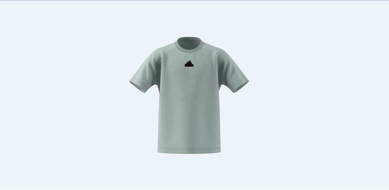 Adidas Kids Unisex T-Shirts Grey