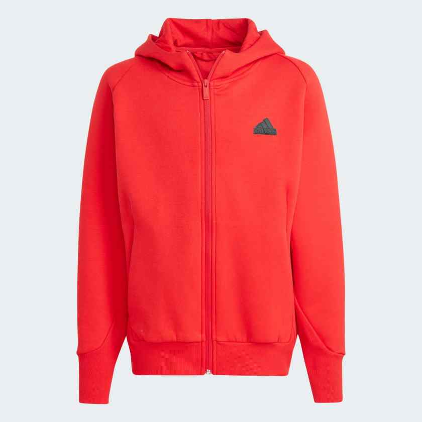 Adidas Kids Unisex Tracktops Red
