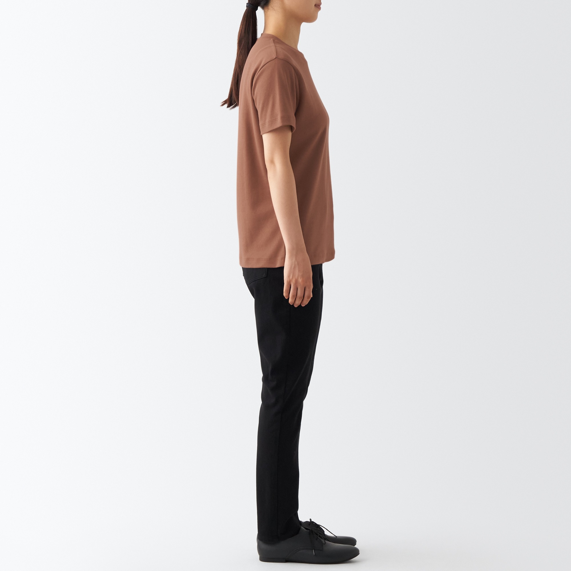MUJI | Interlock Crew neck Short Sleeve T-Shirt
