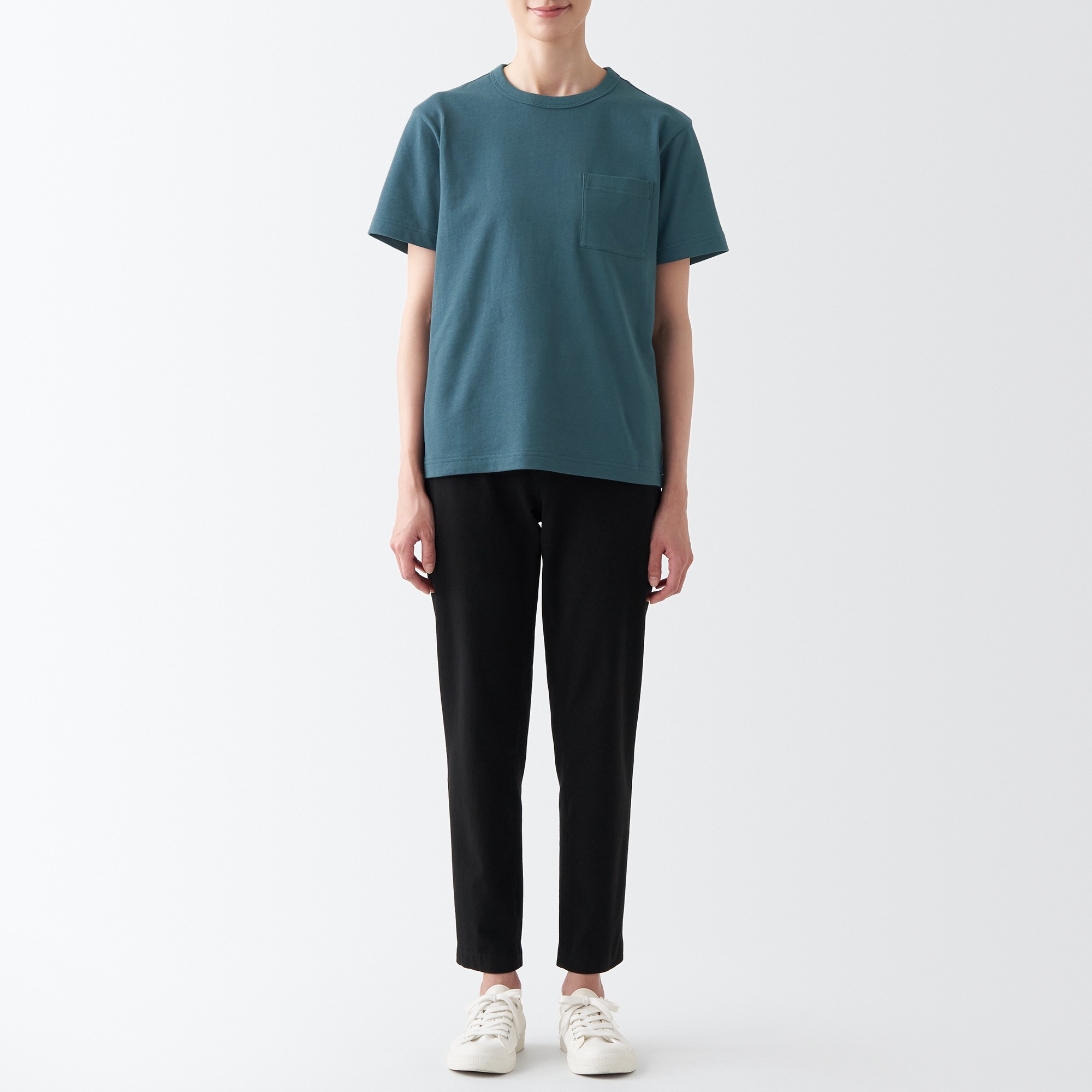 MUJI | Heavy weight Crew neck Short Sleeve T-Shirt