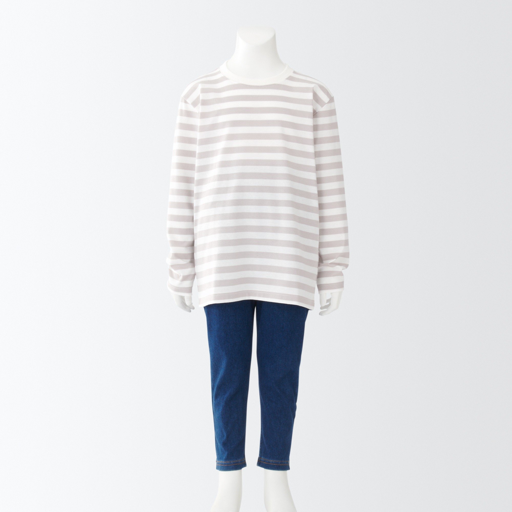 MUJI | Jersey Long Sleeve T-shirt (Kids)