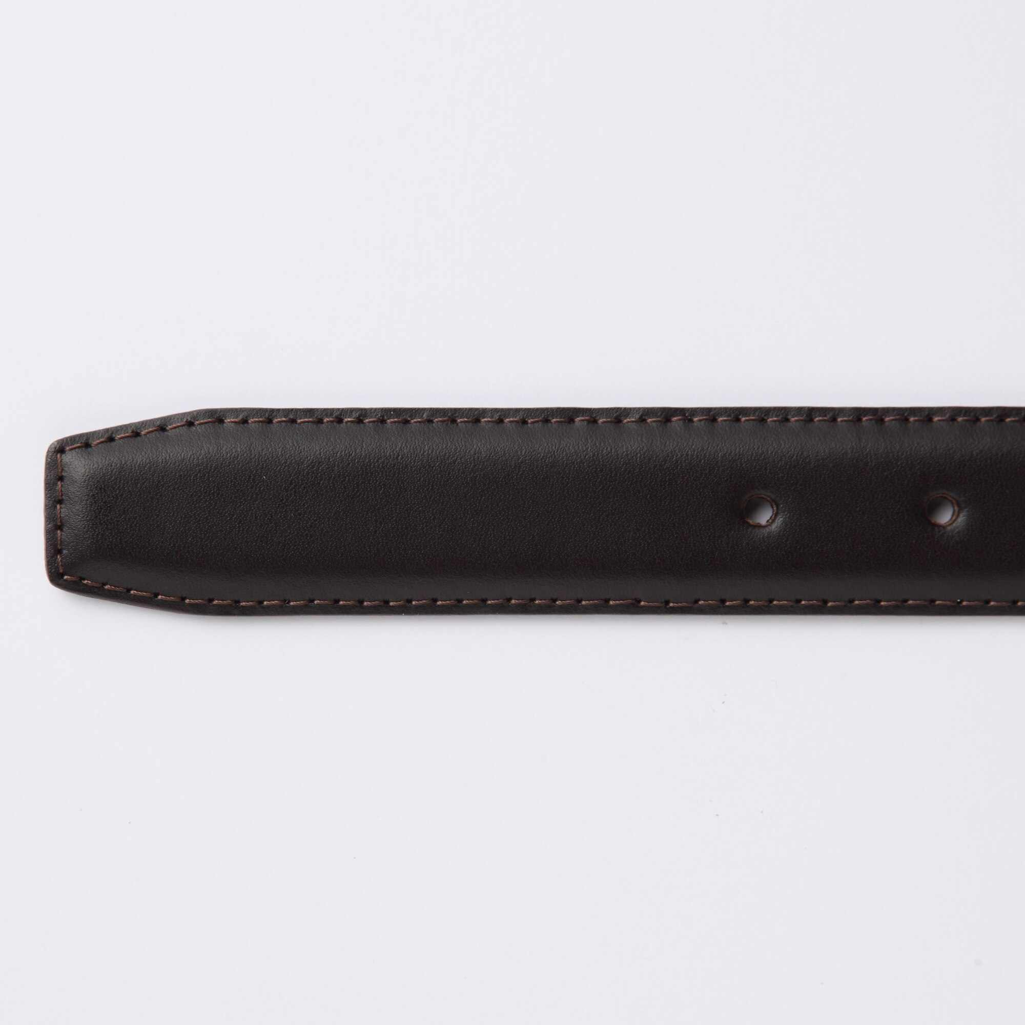 Vegetable tanned leather Adjustable length belt