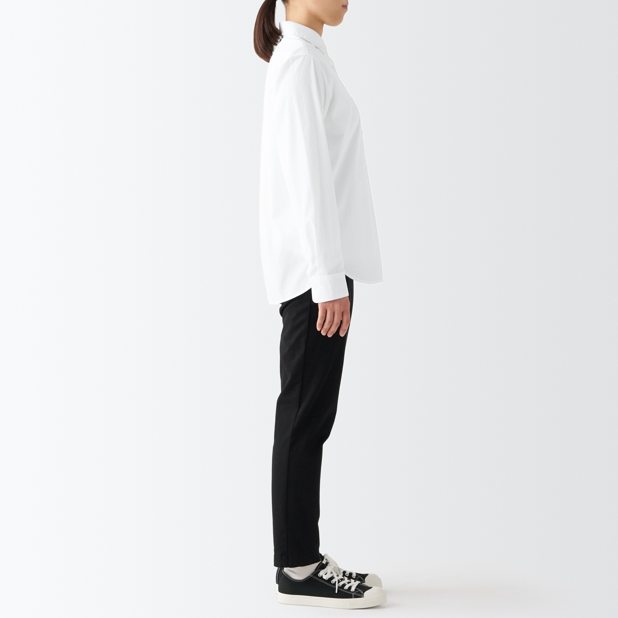 Washed broad Regular Collar Shirt