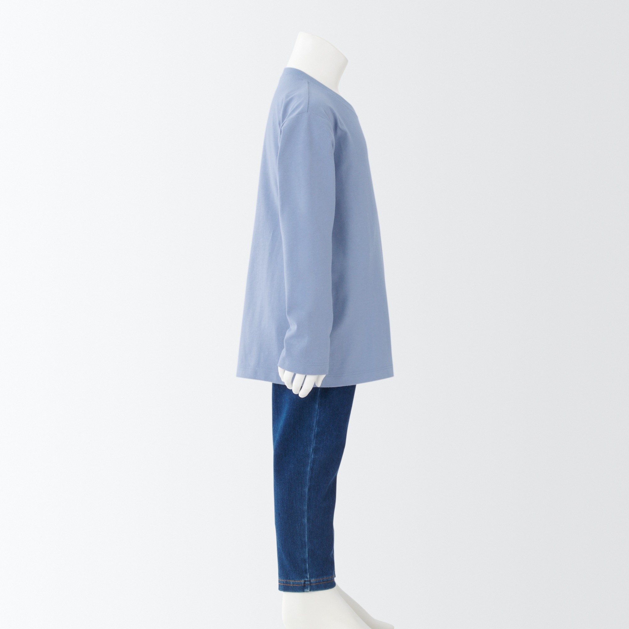 MUJI | Jersey Long Sleeve T-shirt (Kids)