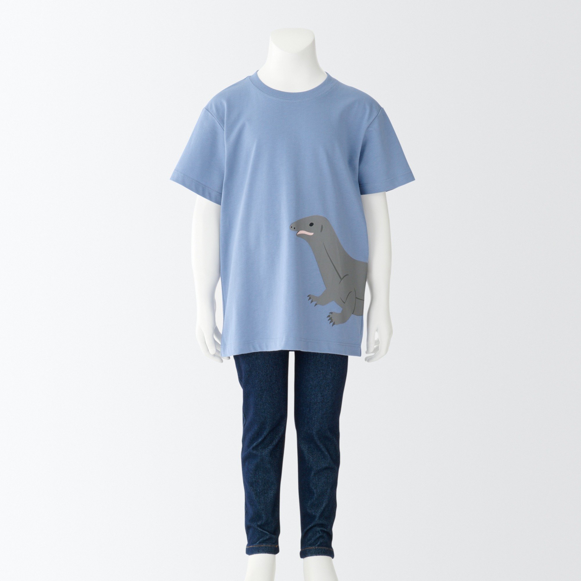 MUJI | Jersey Printed T-shirt(kids)