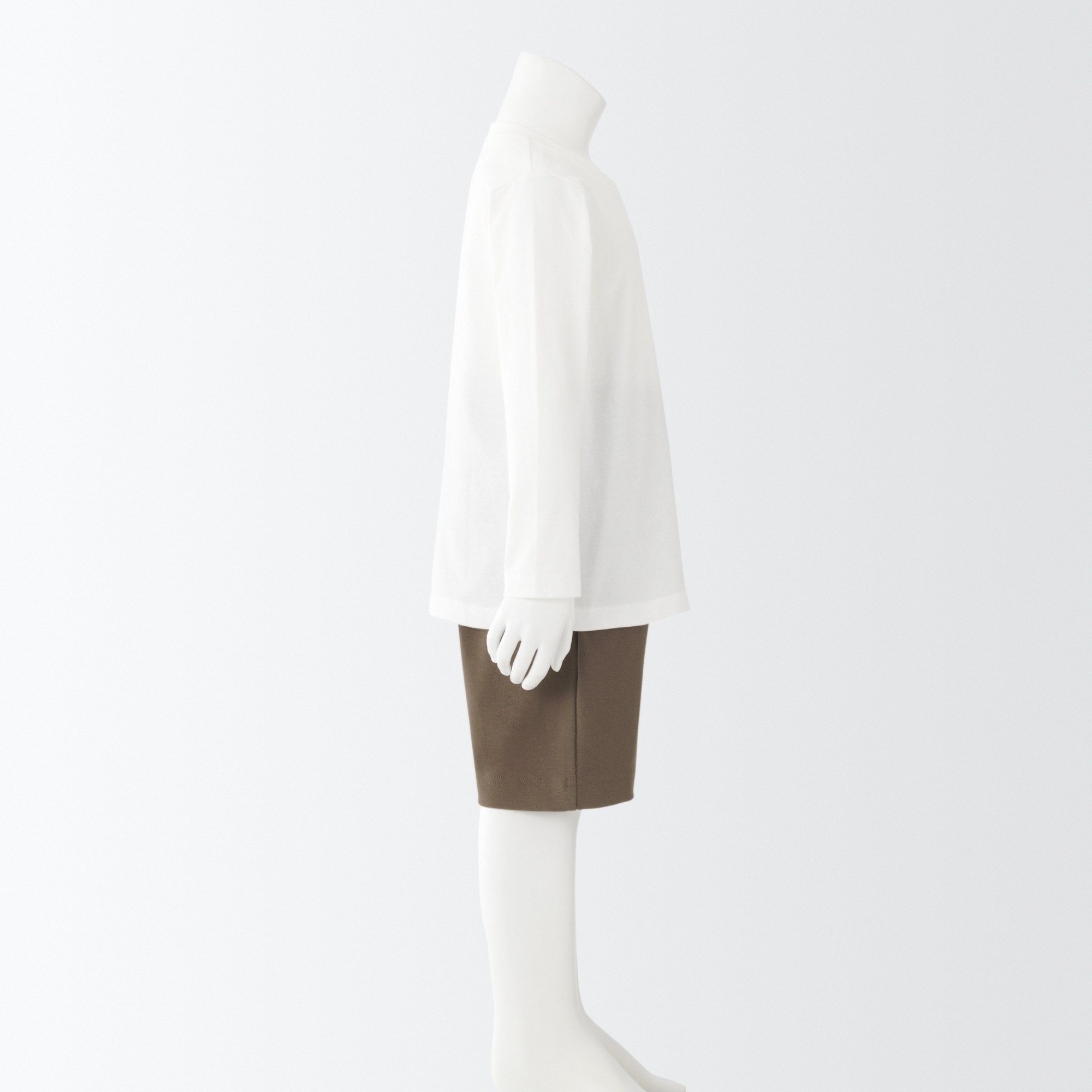Stretch Rib half Pants (Kids)