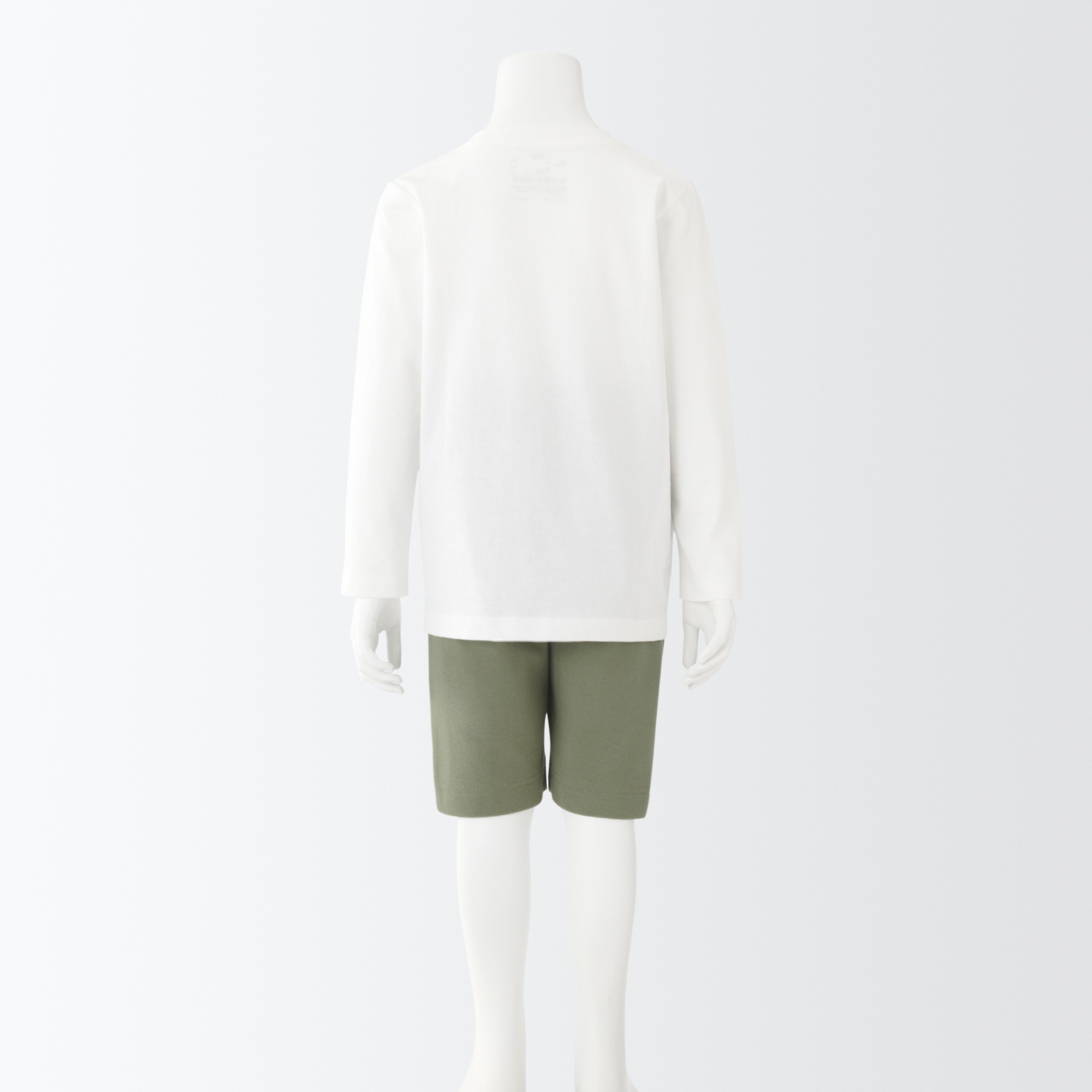 MUJI | Stretch Rib half Pants (Kids)