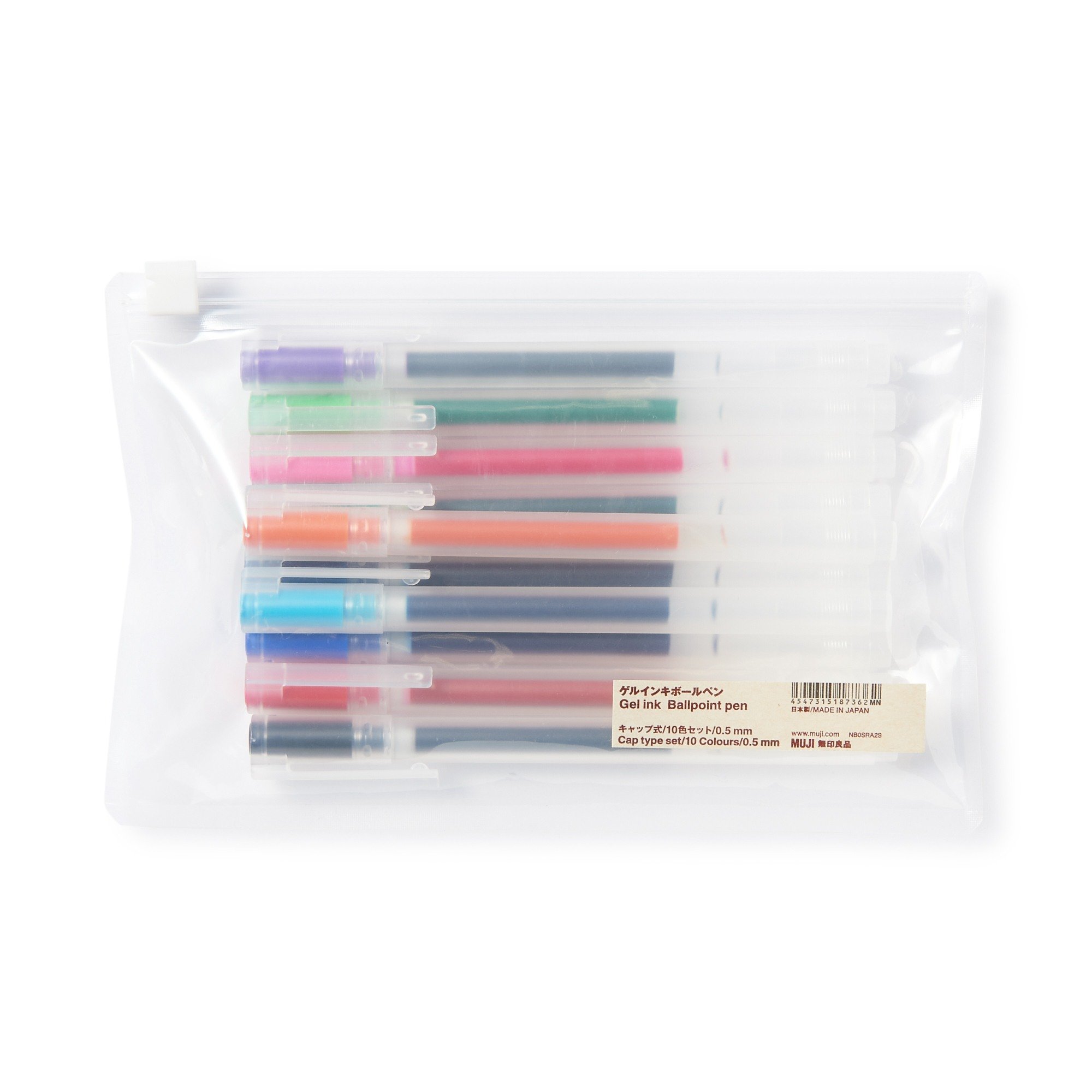 Muji gel shop ink pen