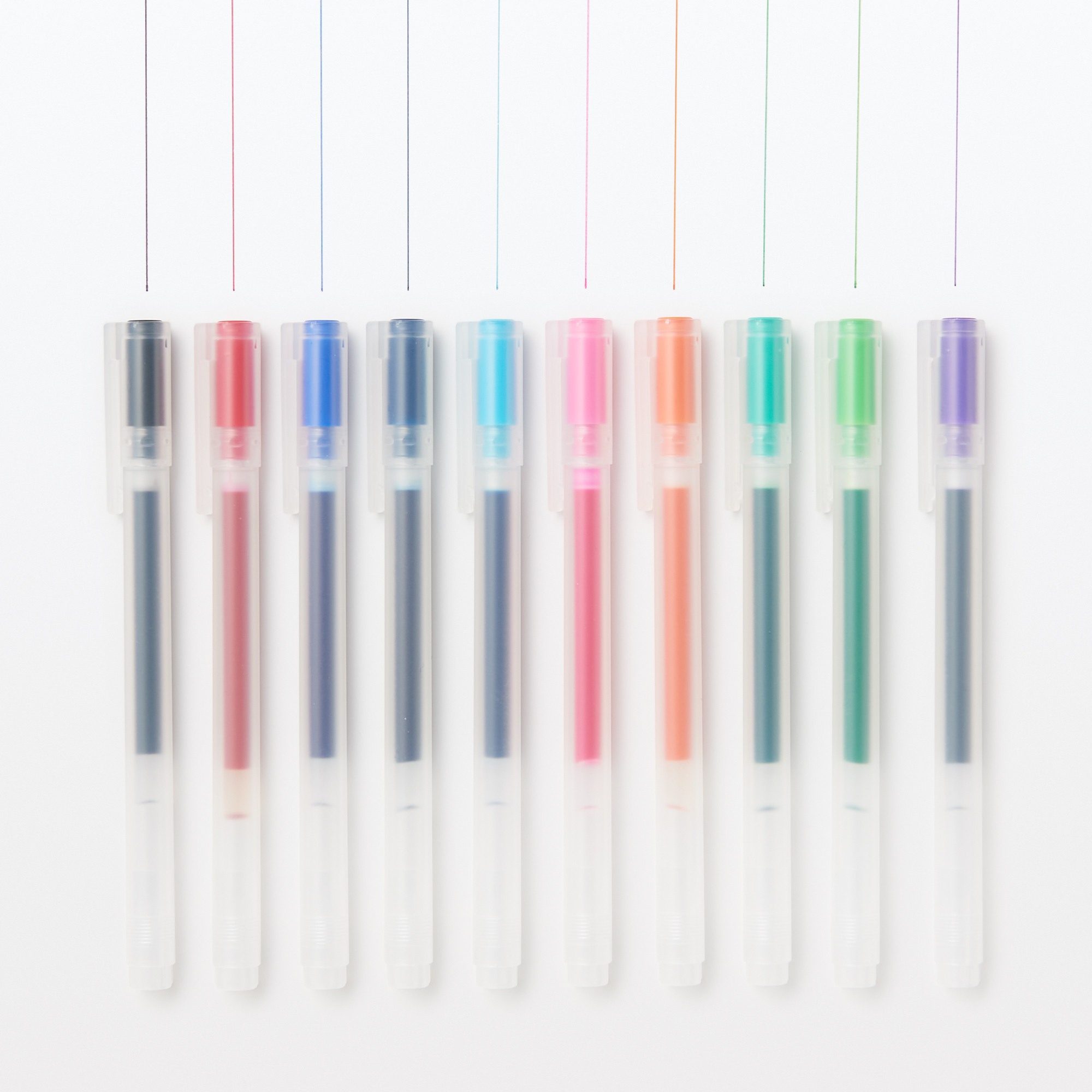 Gel ink on sale pen set