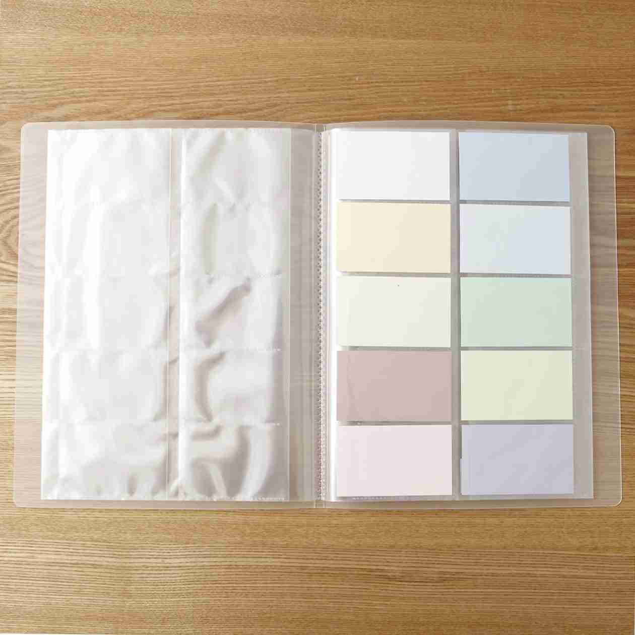 Polypropylene Card holder / Side opening